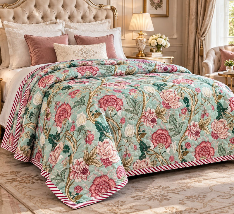 Vintage Printed Quilt
